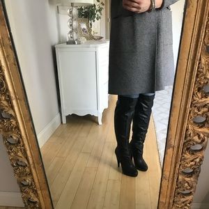 Michael Antonio Knee-high Heeled Black Boots